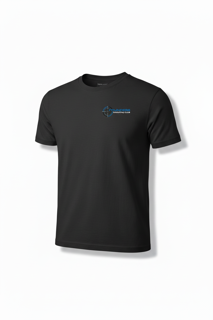 Founders Black Shirt Mockup